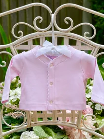 Laranjinha Baby Girls Cardigan BS304 Pink