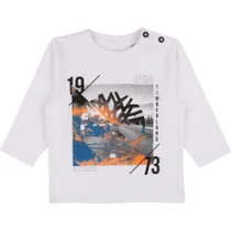 Timberland Baby Boys Long Sleeved Winter T-shirt T05H84-19 WH/ORANGE