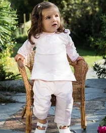 Emile et Rose girls Sheena top & pants 6444pp-20 Pink