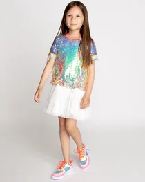 Billieblush girls sequin summer dress U12660-021
