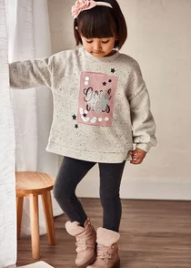 Mayoral girls top & leggings 4748-021 Pink