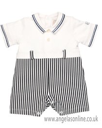Emile et Rose baby boys romper 7278NV Pickford