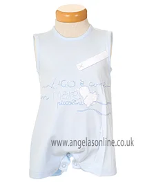 Valenri Baby Boys Pale Blue Romper 2151