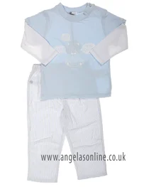 Absorba Baby Boy Short Set 9D36032 Blue