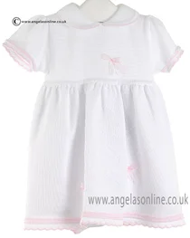 Pex Baby Girls Dress & Knicker Orla B6364 White