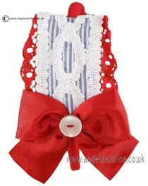 Miranda girls detailed headband with bow 21-1809-296