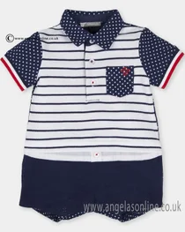 Tutto Piccolo boys romper 2720-17 Navy