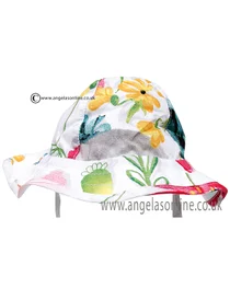 Catimini girls floral summer hat CJ90041