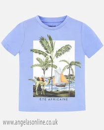 Mayoral boys T-shirt 3025-19 Blue