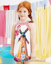Rosalita Senorita girls dress MUSHROOMS 1-19