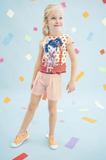 Rosalita Senorita girls T-shirt & Short QUINCE 2-8-19