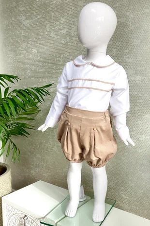 Little Star Boys Outfit SG8201-124 BEIGE