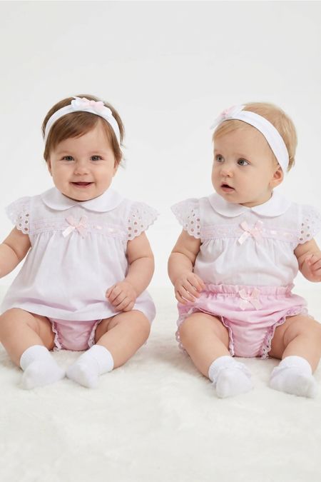 Mintini DR KID  baby girls top & pants Dk112-18 Pink