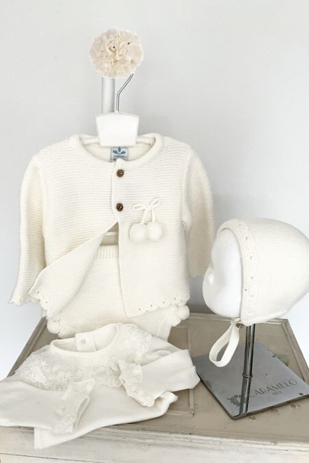 Sardon Girls 3 piece outfit 023VE-342 CREAM