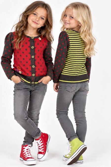Deux par Deux Girls Cardigan BT35