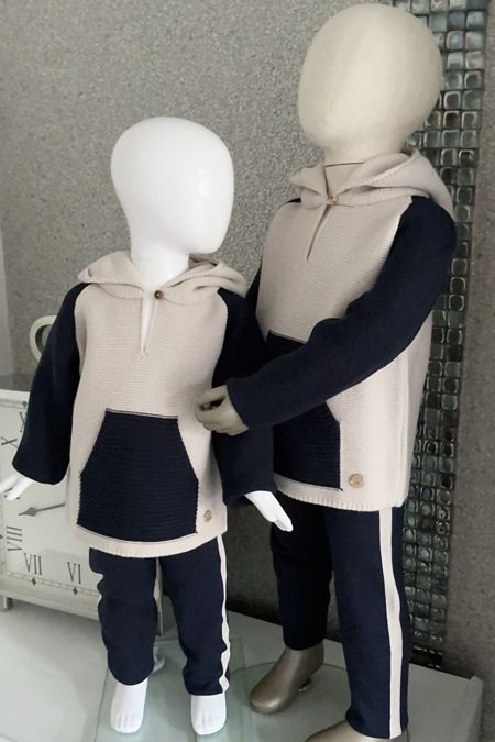 Granlei boys hooded tracksuit 225-424L2-N6 NV-BGE