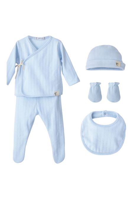 Calamaro baby layette 5 piece set 72521-2526 blue