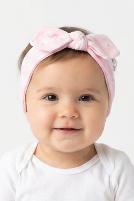 I Do baby girls headband 42935-021 WH-PK