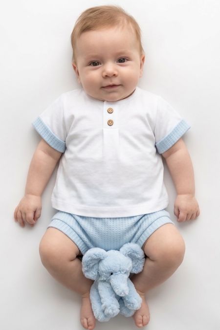 Calamaro boys Tshirt and short 17821-123