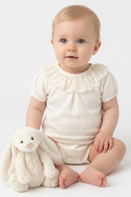 Calamaro baby girls short sleeve body vest 19109-123