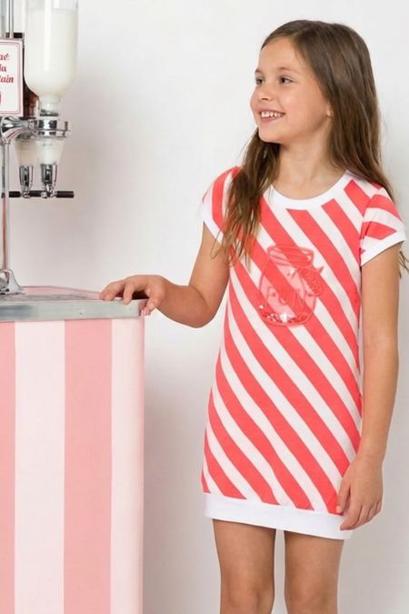 Billieblush girls summer dress U12359-18 Rose