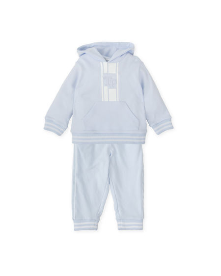 Tutto Piccolo boys hooded tracksuit 2710-25 blue