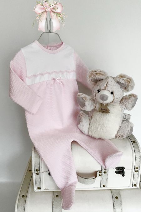 Calamaro baby girl all in one 33029-124 rosa