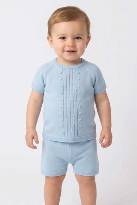 Little Nosh Baby Boys Outfit 3575 Blue