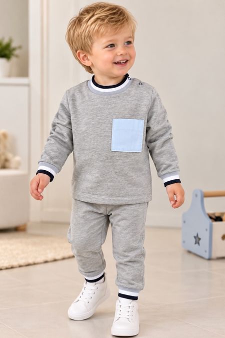 Little Star boys jogsuit SG180 GREY