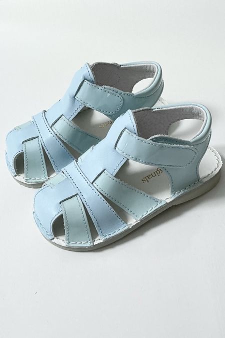 Pretty Originals Boys Sandal UE01314 Blue Patent