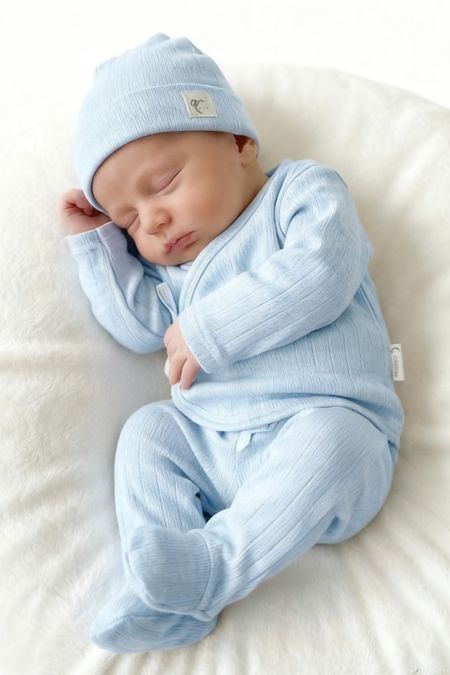 Calamaro baby layette 5 piece set 72521-2526 blue