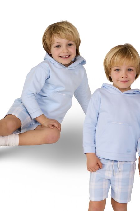 Rapife boys hoodie and short set 4234-25 blue