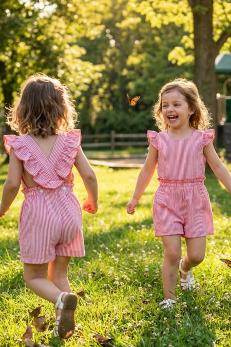 Rapife girls short bib n brace 4523S25-50 Orange