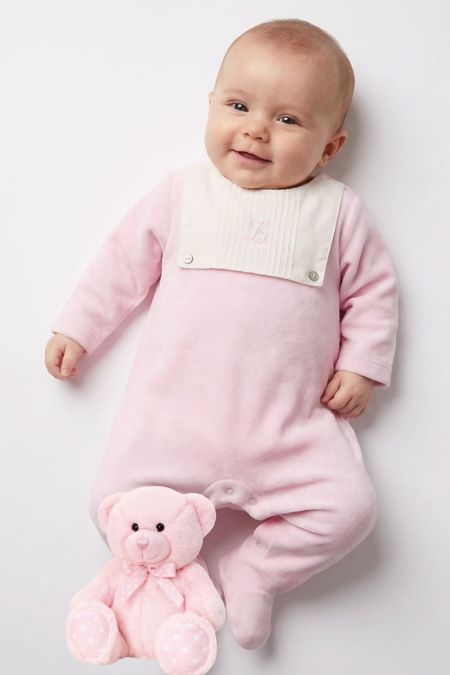 Laranjinha Baby Girls Babygrow  5251 Pink