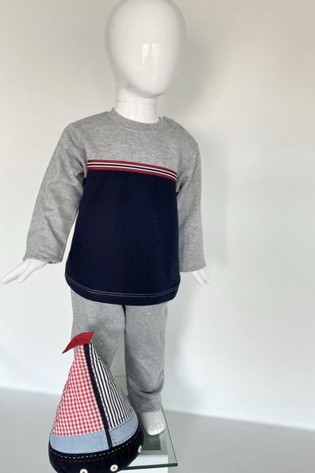 Rapife boys tracksuit 5986-122 grey