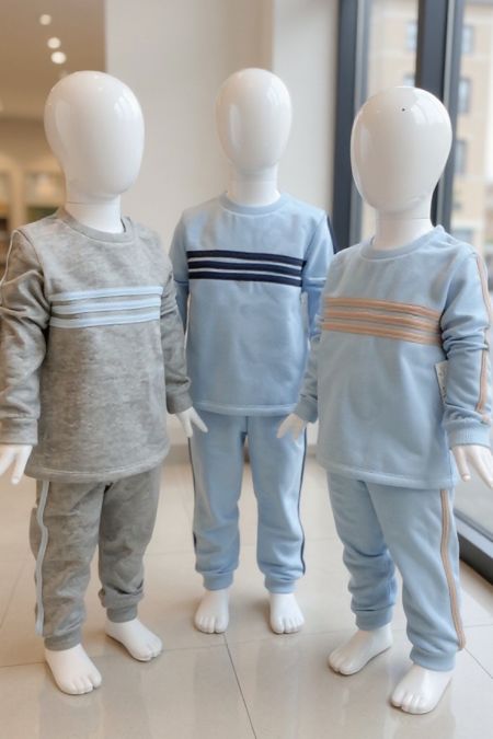 Little Star boys stripe jogsuit SG236 BL/NV