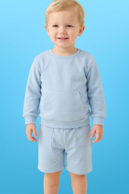 Little Star boys jumper and short set SG253 BLUE
