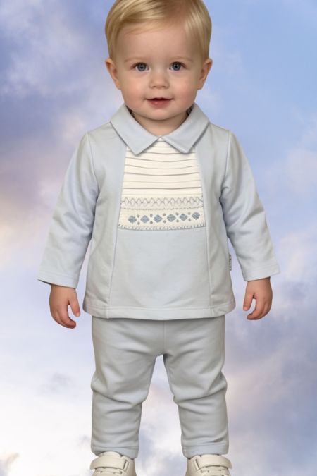 Bluesbaby boys 2 piece tracksuit BB3110 BLUE