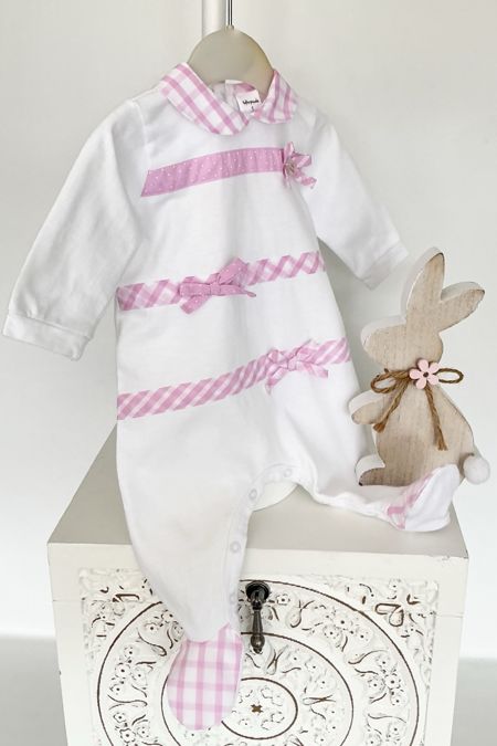 Tutto Piccolo Baby Girls Babygrow 7084 Pink