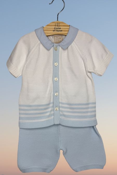 Emile et rose knitted top & shorts 5358pb Wesley