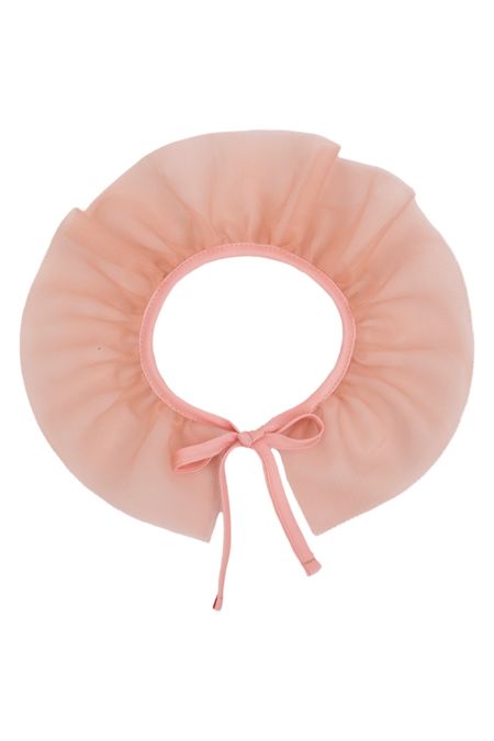 Calamaro tulle neck tie 76009-2526 dusky pink