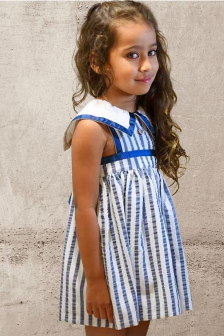 Foque girls sailor dress 2615842 NAVY