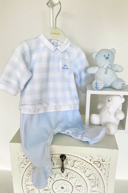 Tutto Piccolo boys babygrow 9085-20 Blue