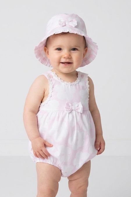 Brecrest Girls Bubble & Hat NN0012 Pink