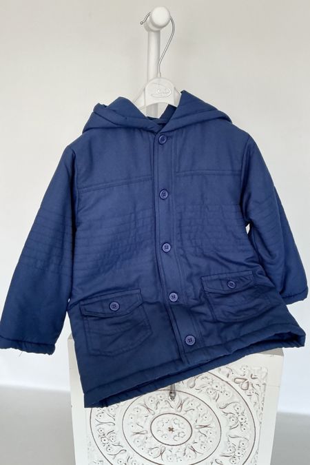 Dani lightly padded boys anorak D4660 Navy