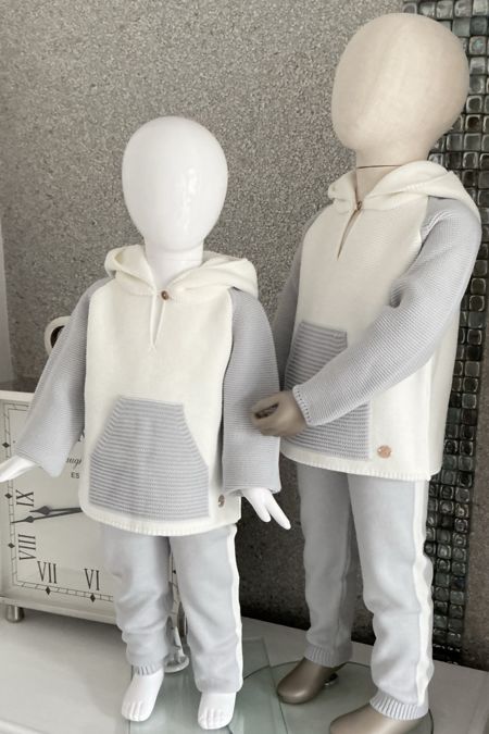Granlei boys hooded tracksuit 225-424L2-7W IV-GR