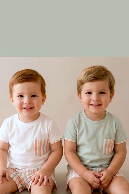 Rapife boys T shirt and shorts 5750C26 Linen