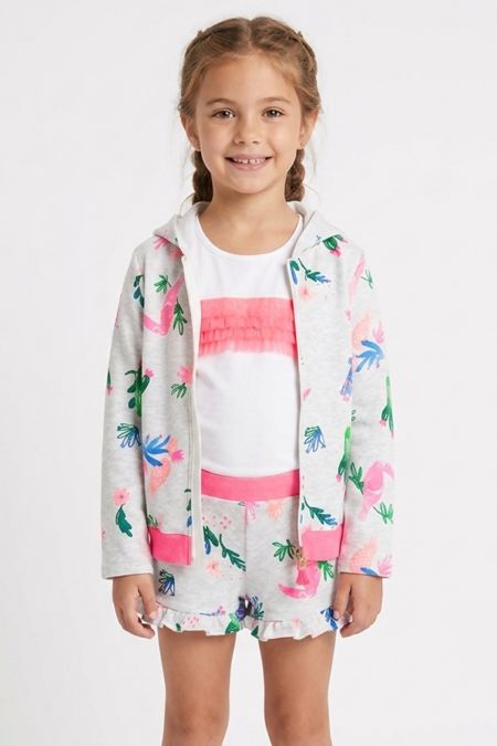 Billieblush girls vest shorts & jacket U15708-14373-15738