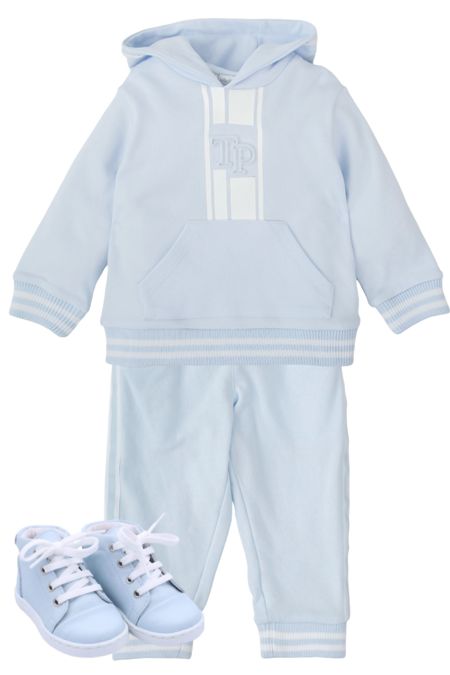 Tutto Piccolo boys hooded tracksuit 2710-25 blue