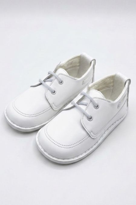 Pex baby boys shoe Hudson B7027 White